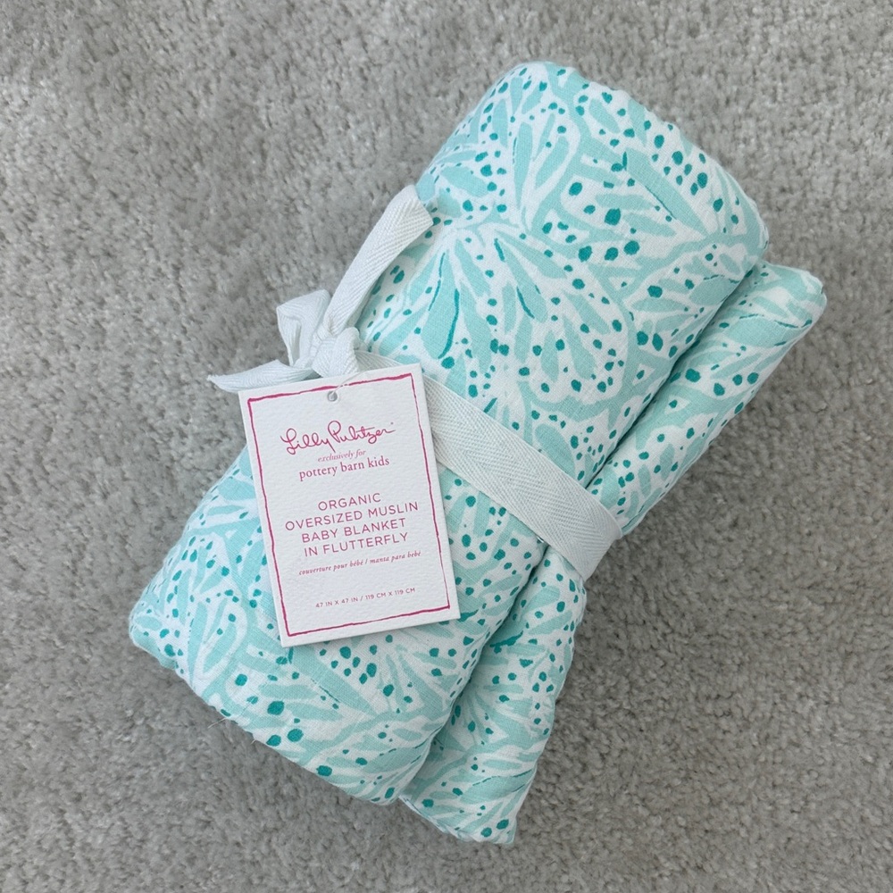 Lilly Pulitzer for PB Kids Muslin Baby Blanket